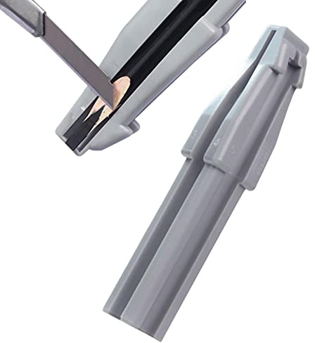 Perfilador de cejas en forma de pico de pato | Sacapuntas de diseño de lápiz de pico de pato 4 en 1 maquillaje | Herramienta de modelado de maquillaje de ojos para lápices de cejas impermeables Peel-O