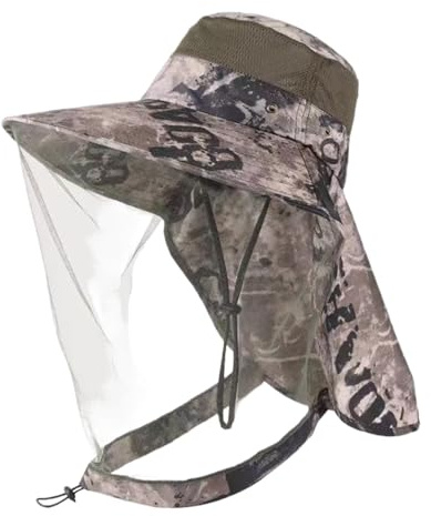 Sombreros de jardín para mujer, transpirable, protector solar con ala ancha, accesorio ligero al aire libre para apicultura, viajes, senderismo, deportes, ciclismo, golf