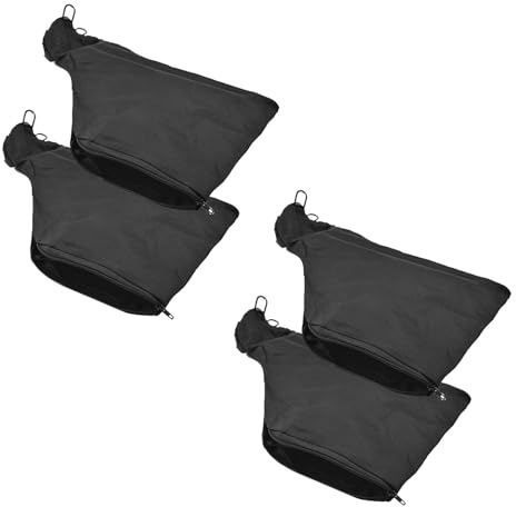 4 bolsas para aserrín, bolsas de polvo para sierras ingletadoras, bolsas de serrín negras, bolsas de sierra ingletadora con cremallera y soporte de alambre, accesorios para sierra circular de mesa