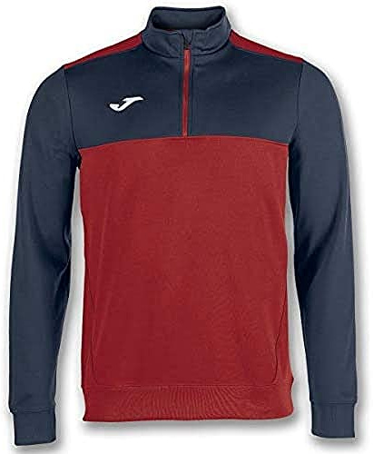 Joma Winner Sudadera, Hombre, Rojo-Marino, L