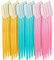 24 Pieces Eyebrow Razor Facial Razor Shaper Trimmer with Precision Cover (Multicolor B)