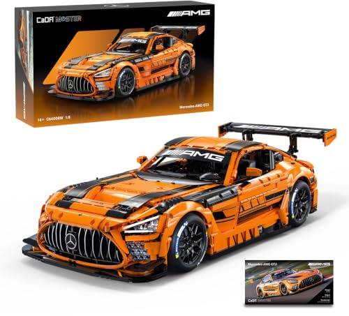 Cada Mercedes AMG GT3-5466 delar - sportbil till skala 1:18 - (DeQuBe 927DE64008)