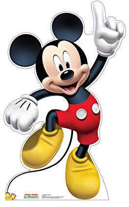 Cardboard People Mickey Dance Life Size Cardboard Cutout Standup - Disney's Mickey Mouse Clubhouse