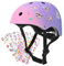 PIPIZHU Skaterhelm Fahrradhelm für Kinder, Farbverlauf, Jungen und Mädchen, Sicherheit und Leichtgewichtige Kinderhelm Skateboarding Helm für Fahrrad Skateboard Rollschuh Scooter BMX and Ride Helm, S