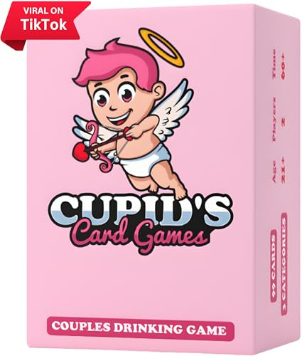 Cupid's Card Games - Gioco piccante per coppie per adulti solo appuntamenti notti - Gioco camera da letto per coppie per fidanzato e fidanzata - Idea di San Valentino