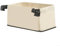 Oxford Cloth Rear Organizer Suitable for Most Garden Trolley Carts (Grey(white(for 5in wheel))