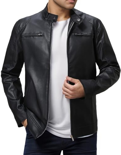Giubbotto Primaverile Uomo Giacca In Pelle Uomo Giacca Moto Pelle Giubbotti Firmati Giubbotto Nero Cappotto Primaverile In Invernale Jacket Leggera Invernale Piumino Bomber Estiva Biker Primavera