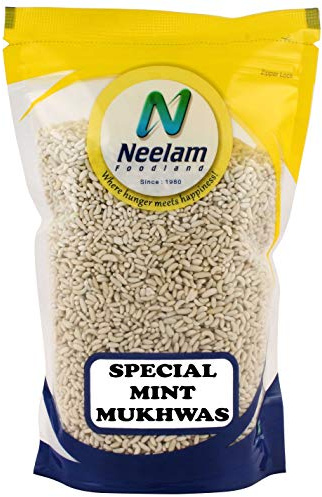 Neelam Foodland Peppermint Coated Fennel Seeds (Thandai Saunf) (200g)