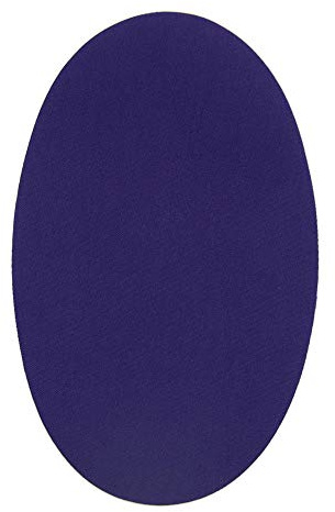 Haberdashery Online - 6 Iron-On Knee Pads Elbows for Clothes Protection & Repair, Suitable for Trousers, Jackets, Sweaters, Shirts, 16cm x 10cm, Size M, Color 29. Purple