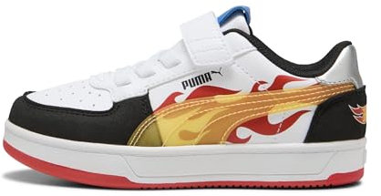 Puma CAVEN 2.0 Hot Wheels AC+ PS, Basket Unisexe, Black-Red Fire White,