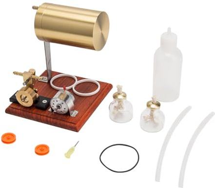 Sepog Generador de máquina de vapor en miniatura máquina de vapor máquina educativa y afición regalo para 12-16 años