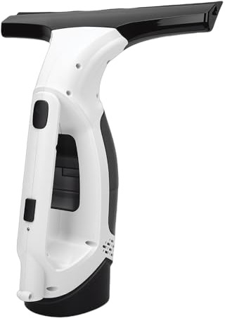 OPPWONG Lavavetri Elettrico Senza Fili Ricaricabile, Lavavetri, Strumento per la Pulizia dei Vetri con Batteria da 2200 MAh e Raccolta Acque Reflue, Ideale per Finestre, Specchi, Piastrelle, Doccia