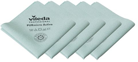 Vileda Professional Bayeta Purmicro Active Verde 5 Unidades