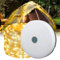 IXYHKB Camping Lichterkette Aufrollbar 20M, Wasserdichte Tragbare Camping Lichterkette, Lichterkette Camping Verstaubare, Wiederaufladbare Campinglampe, Lichterketten Außenbereich für Outdoor Camping