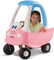 little tikes Princess Cozy Coupe Car - Ride-On with Real Working Horn, Clicking Ignition Switch, & Fuel Cap