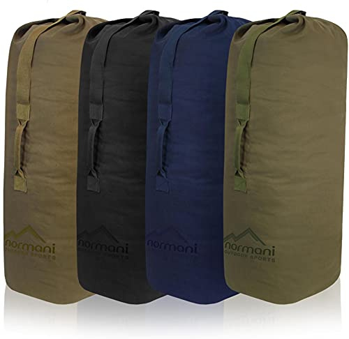 Klassischer US Seesack 60 Liter Canvas Baumwolle Classic Sea I Oliv 60 Liter