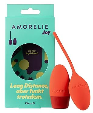 AMORELIE Joy – Vibro-Ei Whirl | mit Fernbedienung | aus Silikon & ABS