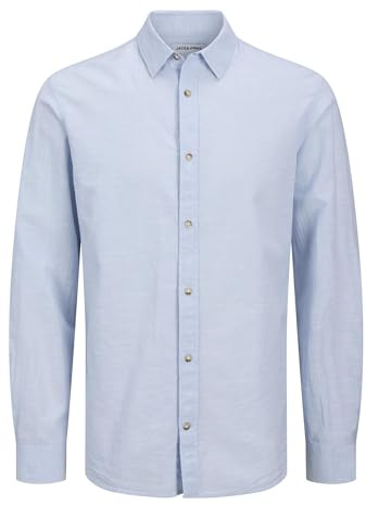 JJESUMMER skjorta LS SN, Chambray Blue, S