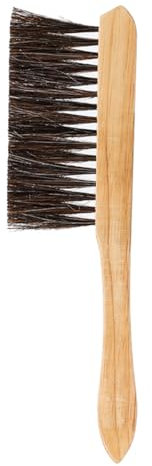 NUZAMAS Brosse avec manche en bois, brosse à chaussures, balai à main, brosse de nettoyage domestique, brosse à poussière, brosse de bureau pour lit, canapé, meubles, vêtements, voiture
