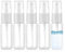 OUDQFCJ 5 Pcs Bottiglie Vuote Spray, Mini Spruzzini Nebulizzatori per Ricarica, Ideali per Profumi, Oli, Acqua, Alcol (20ml)