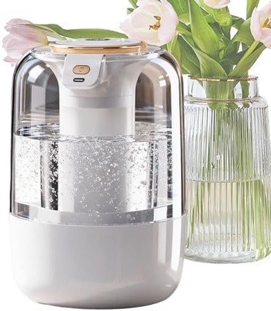 Humidificateur d'Air - 2L Avec Veilleuse 3 Niveaux De Brume,Humidificateur pour Bébé avec Niveau de Brume Ajustable,Pour Salon Cuisine Grande Pièce Bébé Bureau À Domicile Appartement