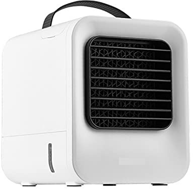 3 i 1 mini luftkonditionering Vattenkylningsfläkt Desktopfläkt Pekskärm Timing Avgasluftfuktare Hemmakontor Kyl Ner Snabbt(Youth verison)