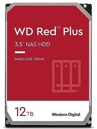 WD Red 12TB 3.5 Inch NAS Internal Hard Drive - 5400 RPM - WD120EFAX
