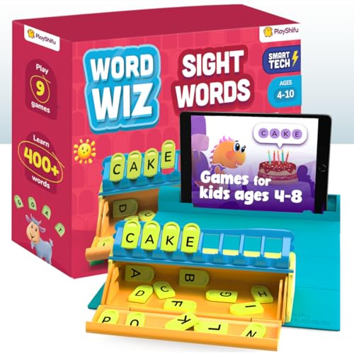 PlayShifu Word Wiz – Plugo Letters Learning Kit | Build Reading, Spelling & Grammar Skills for Kids Ages 4–10
