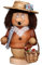 Christian Ulbricht Räuchermännchen Miniwichtel Sommerfrische - 13 cm