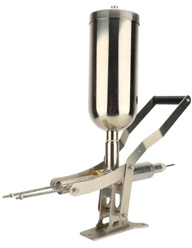 Llenadora de Churros Manual, Máquina Llenadora de Mermelada de Chocolate para Hacer Churros Españoles de 4,5L, Máquina Llenadora Donuts, Máquina de Frutas Latinas para Pan, Donuts