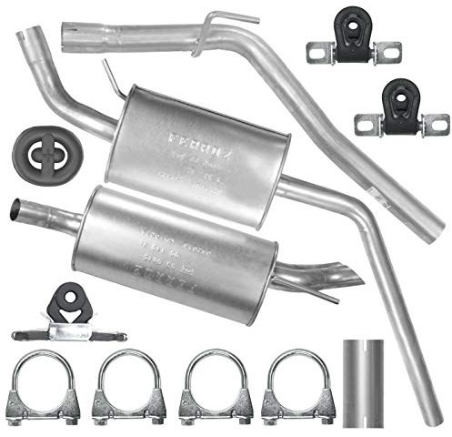 Ferroz Auspuffanlage Schalldämpferset Auspuff für VW Transporter T4 IV SWB, LWB 1.9 TD 2.4 D