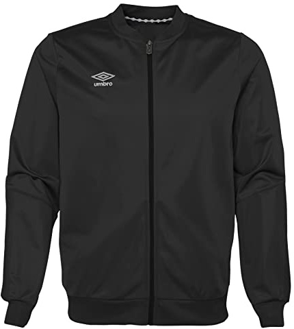 Umbro Chaqueta de Pista, Belleza Negro, Large para Hombre