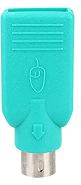 SALALIS Adaptador a USB Adaptador Raton Mini DIN USB Adaptador USB Hembra a Macho, Plug and Play, para Conectar un Teclado o Mouse USB a la Computadora USB-Kabel