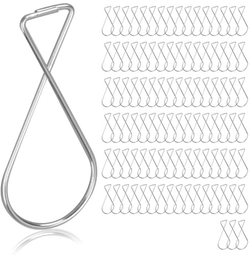 crochet plafond, Lot de 100 crochets de plafond portables pour carrelage de plafond en métal,crochets de plafond en métal,crochets de suspension pour plafond suspendu, clips de barre en T pour burea