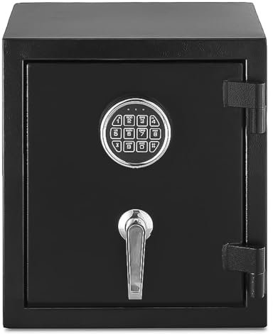 SAFE 3942 Tresor feuerfest 40 x 36 x 31 cm I Großer Tresor - Tresor für zuhause aus Stahl - Geld Tresor - Wand Tresor