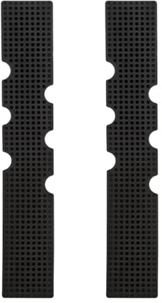 HOUSON 2 PCS Road Bike Handlebar Tape Made of Silicone, Bicycle Anti-Shock Silica Gel Pad Insert, Non-Slip Grips with Honeycomb Structure, 200x35 mm