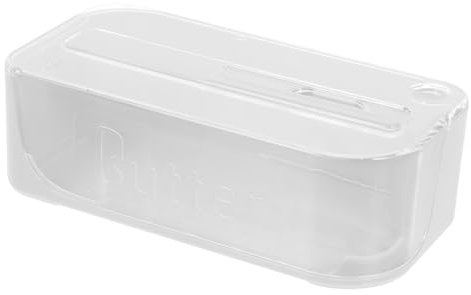 Alipis Boîte à plat de beurre conteneurs de stockage contenant de beurre plat de beurre en plastique moules à beurre grand beurrier distributeur de beurre abdos