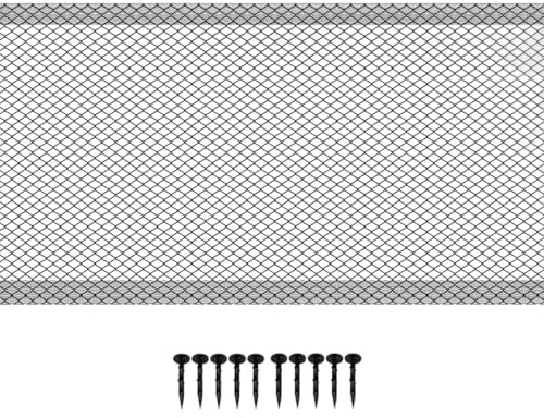 Fabric de la Red de jardín protección de Aves 4x10 m, Alambre de Aves de Corral para Cuentas de Verduras, árboles frutales, estanques y jardín, Red de protección de Plantas