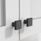 Amerdeco 10 Pièces Bouton de Meuble Noir Boutons de Porte pour Placards Bouton Porte Cuisine Boutons de Placard Bouton Porte Poignée Cuisine Poignet Meuble