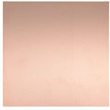 YOKIVE 3pz PCB Scheda Rame Rivestita, FR4 Singola Faccia Schede Circuito Vuote, Ottimo per Elettronica Hobby, Incisione, Circuito Progetti (200mmx200mmx1.5mm)