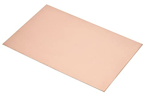 YOKIVE PCB Rame Rivestito Scheda, FR4 Lato singolo Vuoto Circuito Schede, Ottimo per Elettronica Hobby, Acquaforte, Circuito Progetti (200mmx150mmx1mm)