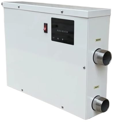 Elektrisk Poolvärmare, Simvärmepump, 11 KW Bubbelpoolvattentermostat Med Pekskärm For Ovanmarkspool, Nedgrävd Pool Effektiv uppvärmning