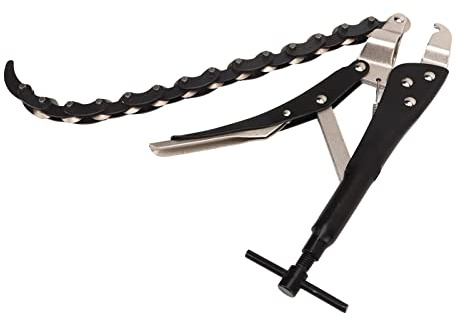 Pinza per Catena con Bloccaggio, Resistente e Durevole, Taglierina di Scarico per Tubi in Metallo, Rame e Alluminio