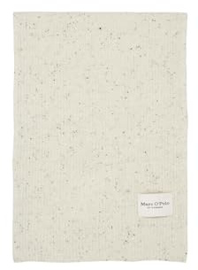Marc O'Polo Herren Strickschal aus Woll-Mix Winter, Cremefarben (White Cotton), One Size
