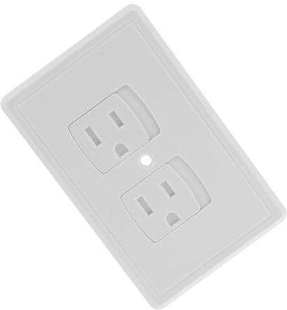 VILLCASE Cubierta De Enchufe Antidescarga Eléctrica Cierre Automático Tapas De Enchufes Prueba De Bebés Para Seguridad Infantil Casa Material Resistente