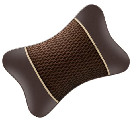 Generico Cuscino Poggiatesta Per Auto – Supporto Cervicale Ergonomico E Traspirante Con Fascia Elastica | Cuscino Per Sedia, Casa E Viaggio | Comfort Per Collo E Testa Durante La Guida O Il Riposo