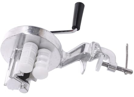 Hkfgdjdl Máquina manual para hacer pastas con manivelas de mano con múltiples moldes, herramienta de prensa de fideos para pastas caseras