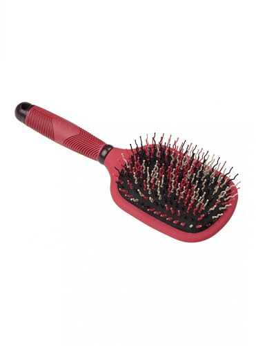 LeMieux Tangle Tidy Mane & Tail Brush - Cranberry