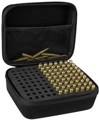 Pvnoocy .223/5.56 Patronenbox 108 Runde Taktische Munitionsbox Tragbare Munitionskoffer Geeignet für Taktisches Training, Reisen und die Jagd