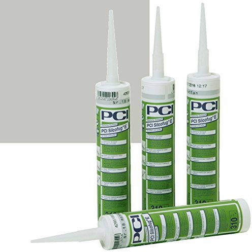 Silikon PCI Silcofug E Dichtstoff 310 ml (12, Hellgrau)